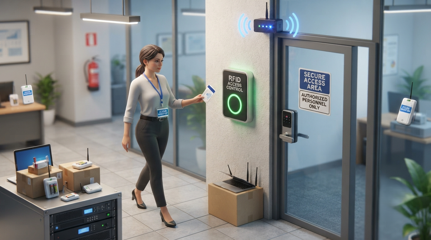 Active RFID Tags and RFID Access Control: Smarter Security Solutions